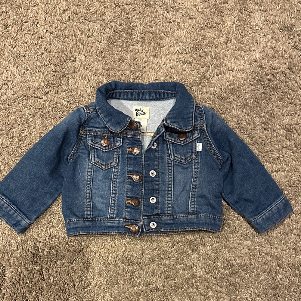 Cozy Blue Kids Denim Jacket